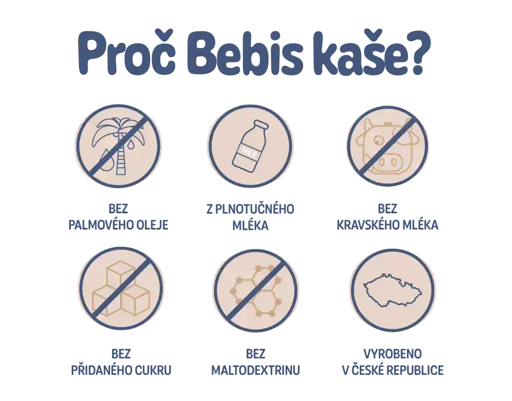 Bebis pudinky + sušenky zdarma