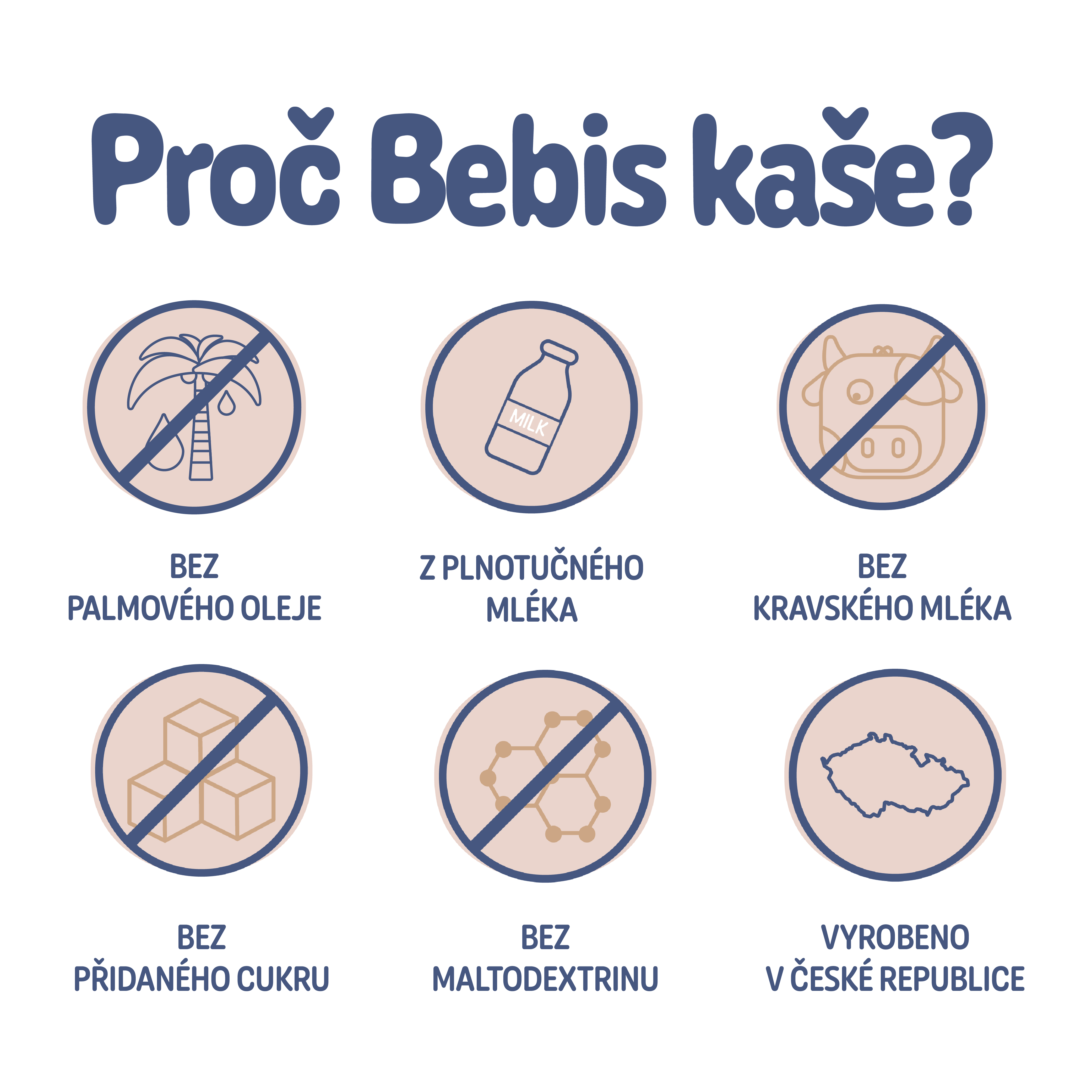 Bebis Kojenecký pudink s ovčím mlékem – s vanilkovou příchutí, 140 g