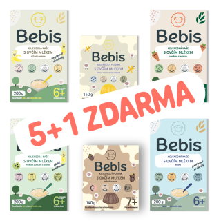 Bebis Multipack 5 + 1 zdarma!