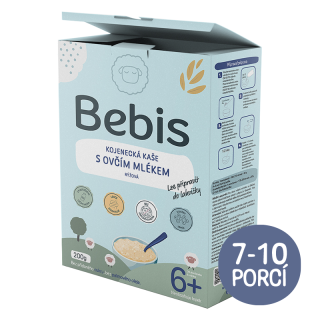 Bebis Kojenecká kaše s ovčím mlékem – Rýžová, 200 g, sleva 10 %