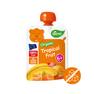 DEVA BIO Ovocná kapsička 100% ovoce Tropické ovoce
